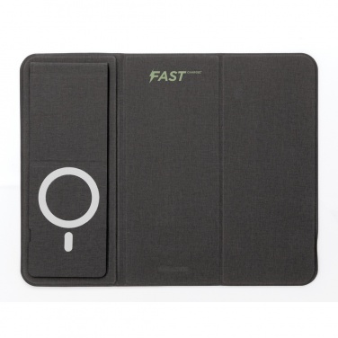 Logotrade verslo dovanos nuotrauka: Artic Magnetic 10W belaidžio įkrovimo telefono stovas